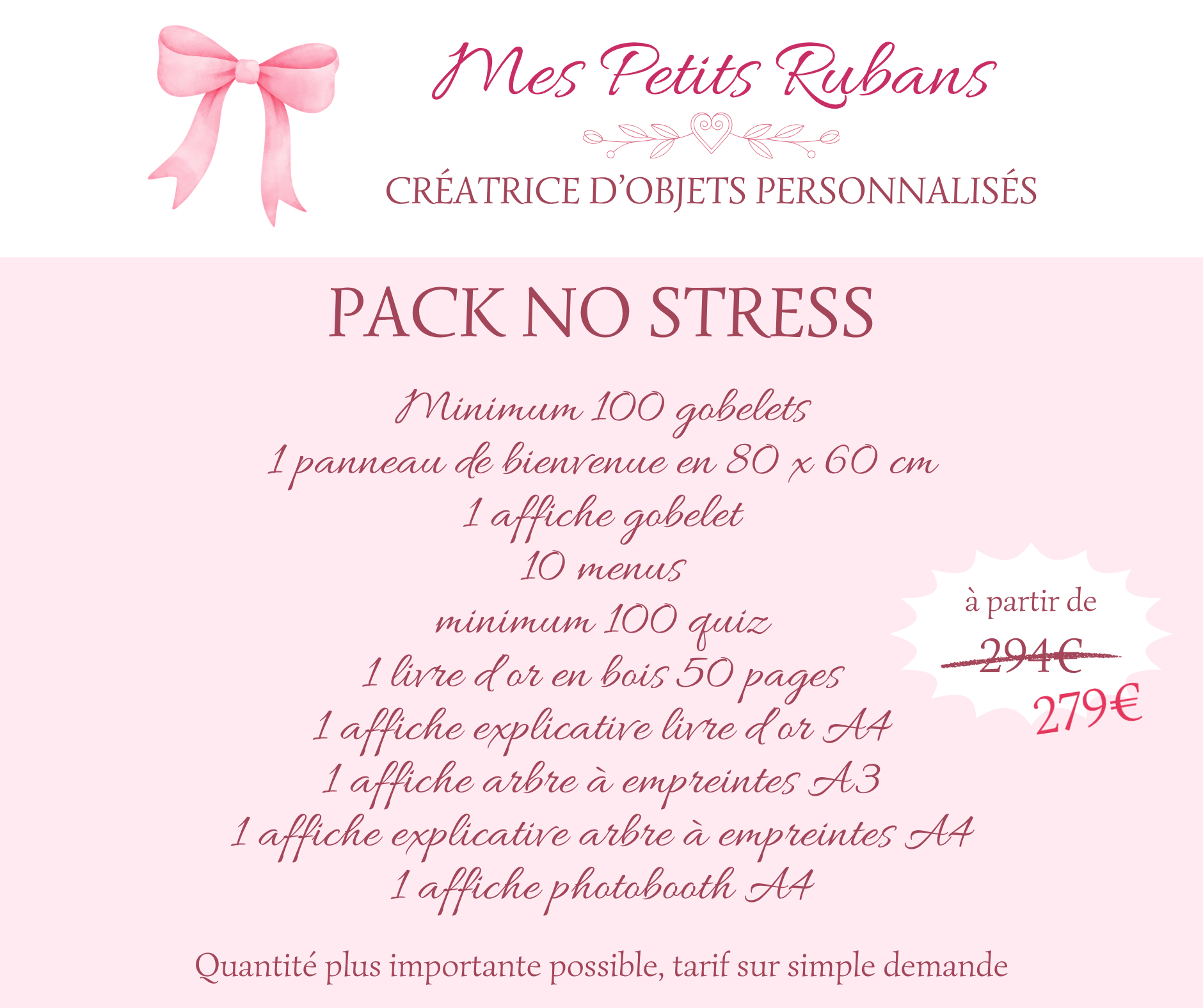 3 Le pack "No stress"